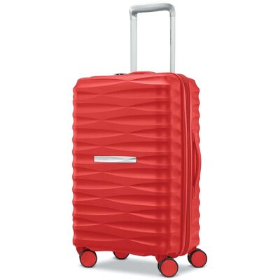 Voltage Dlx Global Carry-On Spinner Red Carry-On Luggage from Samsonite Voltage Dlx Global Carry-On Spinner Red Carry-On Luggage from Samsonite