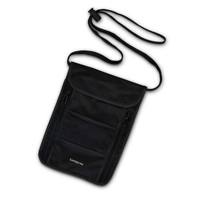 Rfid Neck Pouch Black Luggage from Samsonite Rfid Neck Pouch Black Luggage from Samsonite