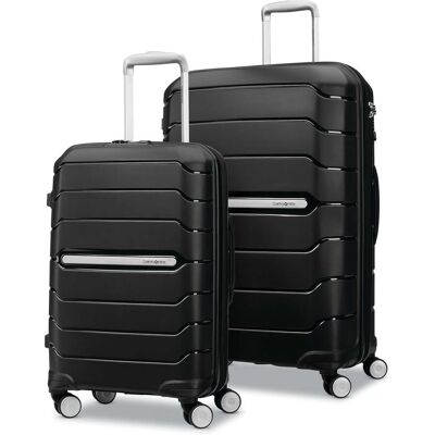 Freeform 2 Piece Set (Co/l) Black Luggage Set from Samsonite Freeform 2 Piece Set (Co/l) Black Luggage Set from Samsonite