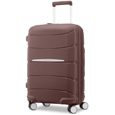 Outline Pro Spinner Brown Carry-On Luggage from Samsonite Outline Pro Spinner Brown Carry-On Luggage from Samsonite