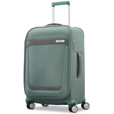 Elevation™ Plus Softside Carry-On Spinner Green Luggage from Samsonite Elevation™ Plus Softside Carry-On Spinner Green Luggage from Samsonite