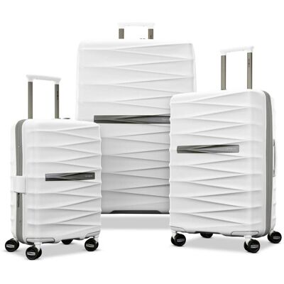 Venue X 3 Piece Set White Luggage Set from Samsonite Venue X 3 Piece Set White Luggage Set from Samsonite