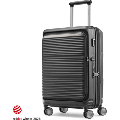 Paralux Carry-On Spinner Black Carry-On Luggage from Samsonite Paralux Carry-On Spinner Black Carry-On Luggage from Samsonite