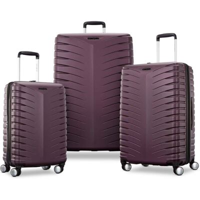 Pivot 3 3 Piece Set Purple Luggage Set from Samsonite Pivot 3 3 Piece Set Purple Luggage Set from Samsonite