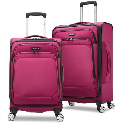 Impulse Xlt 2 Piece Set (Co/m) Pink Luggage Set from Samsonite Impulse Xlt 2 Piece Set (Co/m) Pink Luggage Set from Samsonite