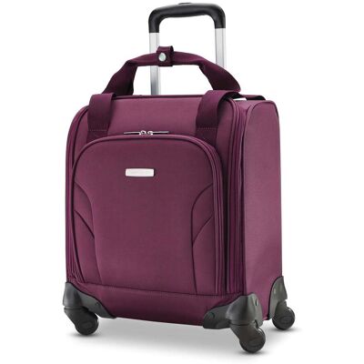 Spinner Underseater With Usb Port Purple Carry-On Luggage from Samsonite Spinner Underseater With Usb Port Purple Carry-On Luggage from Samsonite