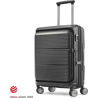 Paralux Global Carry-On Spinner Black Carry-On Luggage from Samsonite Paralux Global Carry-On Spinner Black Carry-On Luggage from Samsonite