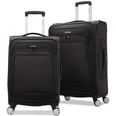 Impulse Xlt 2 Piece Set (Co/m) Black Luggage Set from Samsonite Impulse Xlt 2 Piece Set (Co/m) Black Luggage Set from Samsonite