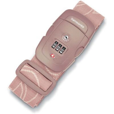 3 Dial Travel Sentry Combination Luggage Strap Pink Luggage from Samsonite 3 Dial Travel Sentry Combination Luggage Strap Pink Luggage from Samsonite