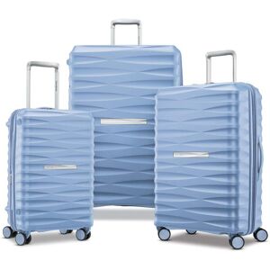 Voltage Dlx 3 Piece Set   Blue   Luggage Set from Samsonite