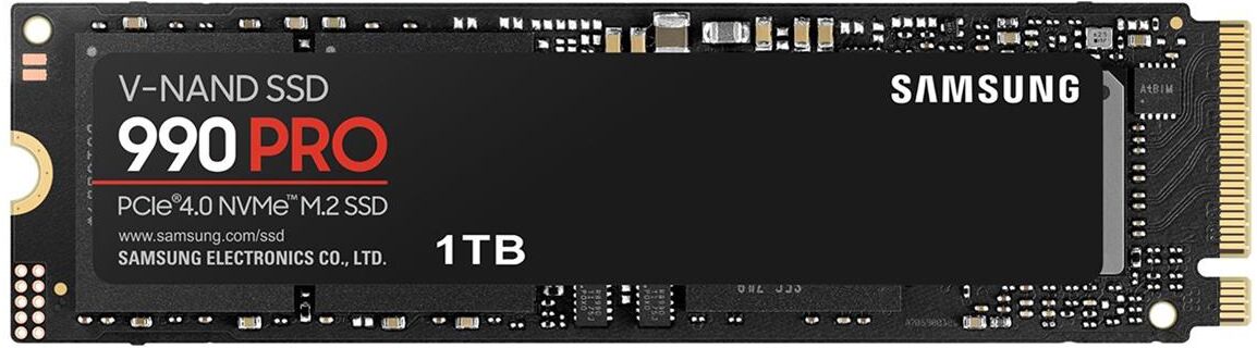 Samsung 990 PRO 1TB NVMe PCIe 4.0 x4 M.2 Internal SSD