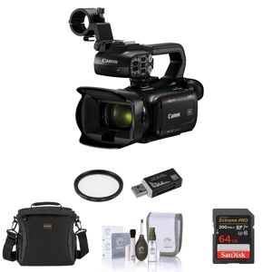 Canon XA60 4K Ultra HD Compact Professional 20x Zoom Camcorder w/ Acc. Kit
