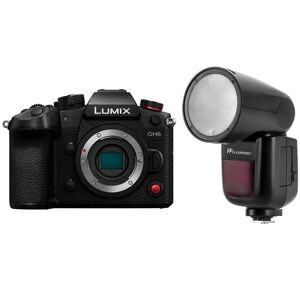 Panasonic Lumix GH6 Mirrorless Camera Body with Flash Kit