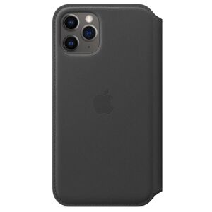 Apple Leather Folio for iPhone 11 Pro, Black