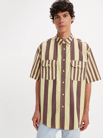 Levi's Short-Sleeve Woven Shirt - Men's XL
