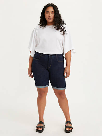 Levi's Bermuda Women's Shorts (Plus Size) 26