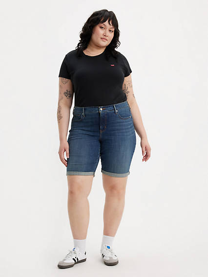 Levi's Bermuda Women's Shorts (Plus Size) 16