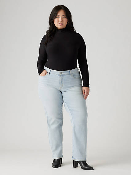 Levi's Straight Women's Jeans (Plus Size) 16L