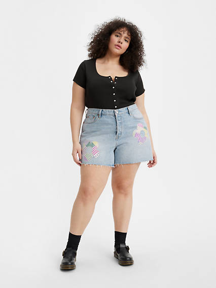 Levi's Women's Shorts (Plus Size) 24