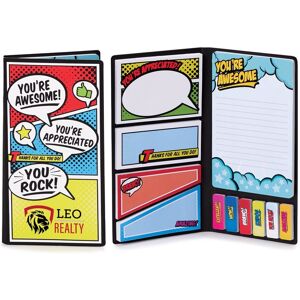 Positive Promotions 50 You're Awesome! Sticky Note Gift Sets - Personalization Available