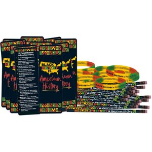Positive Promotions Black History Is American History 300-Piece Value Pack