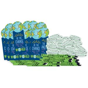 Positive Promotions Be The Change You Wish To See In The World 300-Piece Theme Kit