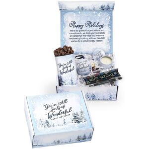 Positive Promotions 25 You're All Sorts Of Wonderful Gift Set in Holiday Gift Boxes - Card Personalization Available