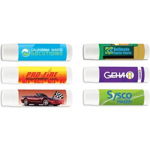 Positive Promotions 250 Lip Balms with SPF-30 Sunscreen - Full-Color Personalization Available