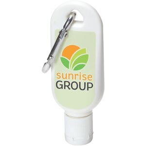 Positive Promotions 75 SPF-30 Sunscreen With Carabiner - Full-Color Personalization Available