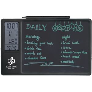 Positive Promotions 25 Digital Memo Board Alarm Clock & Weather Station - One-Color Personalization Available