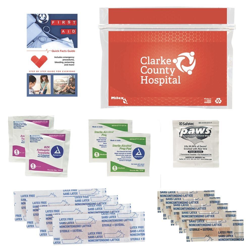 Positive Promotions 250 Personal First Aid Kits - Personalization Available
