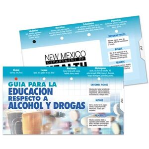 Positive Promotions 250 Drug Education Slideguides (Spanish) - Personalization Available