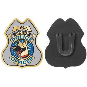 Positive Promotions 25 K-9 Junior Police Officer Plastic Clip-On Badges