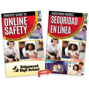 Positive Promotions 25 Parents' Guide To Online Safety Bilingual Books - One-Color Personalization Available