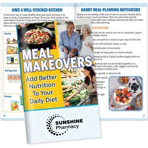 Positive Promotions 25 Meal Makeovers: Add Better Nutrition to Your Daily Diet Books - One-Color Personalization Available