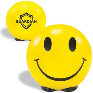 Positive Promotions 200 Smiley Face Stress Balls - Personalization Available