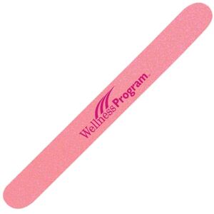 Positive Promotions 1500 Pink Emery Board - Personalization Available