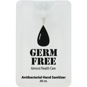 Positive Promotions 250 Credit Card-Style Antibacterial Hand Sanitizer Spray - Personalization Available