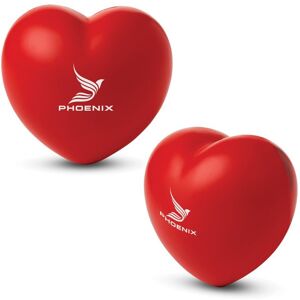 Positive Promotions 125 Heart Stress Relievers - Personalization Available
