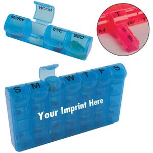 Positive Promotions 100 Medication Organizers - Personalization Available