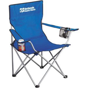 Positive Promotions 12 Game Day 300-lb. Capacity Event Chair - One-Color Personalization Available