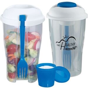 Positive Promotions 75 On-The-Go Salad Sets - Personalization Available