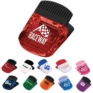 Positive Promotions 250 Jumbo Magnetic Note Clips - Personalization Available