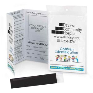 Positive Promotions 250 Child ID Kits - Personalization Available