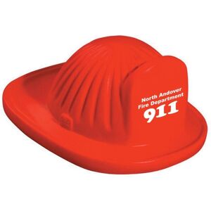 Positive Promotions 150 Fire Helmet Polyfoam Stress Relievers - Personalization Available