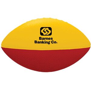 Positive Promotions 50 Two-Tone Foam Balls - Personalization Available