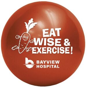 Positive Promotions 100 Eat Wise & Exercise! Play Balls - Personalization Available
