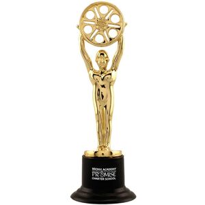 Positive Promotions 204 Gold Movie Award Statue - Personalization Available