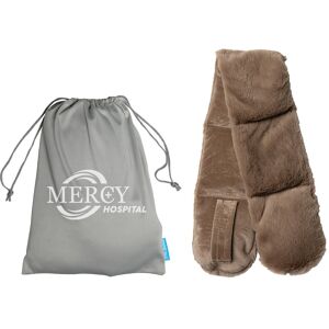 Positive Promotions 13 Heat Therapy Plush Neck Wrap - One-Color Personalization Available