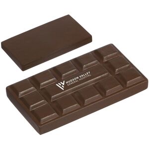 Positive Promotions 50 Chocolate Bar Stress Relievers - One-Color Personalization Available